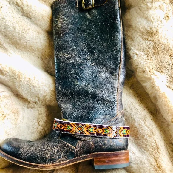 Hand Crafted | Accessories | Handmade Beaded Boot Belt  display picture 3